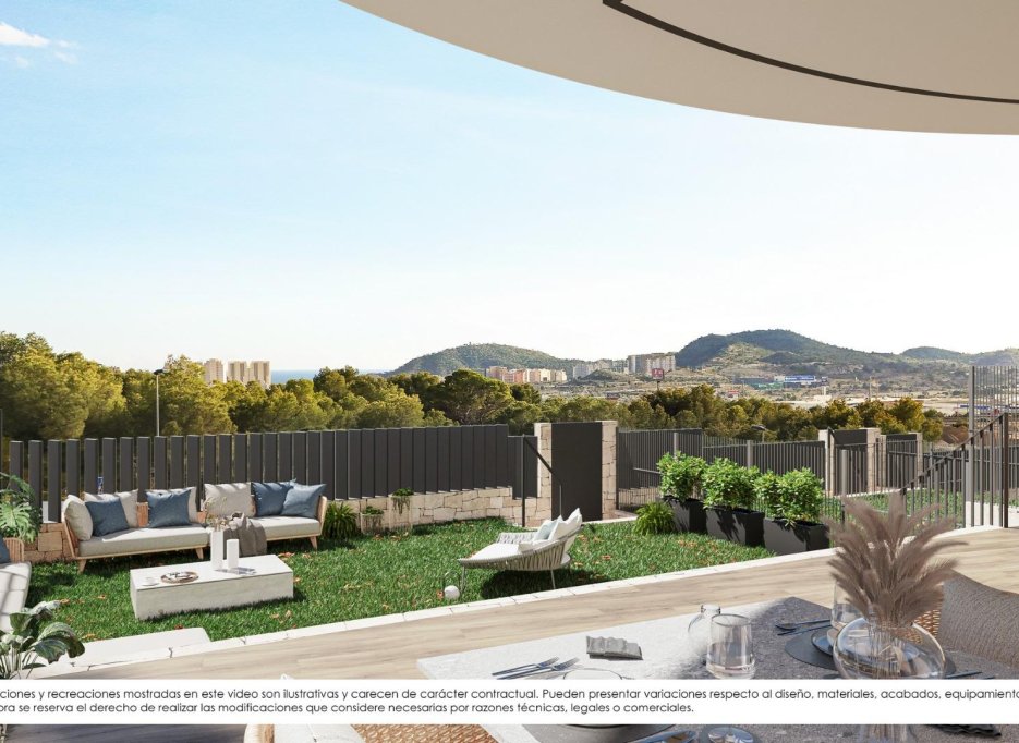 New Build - Apartment -
Finestrat - Campana Garden