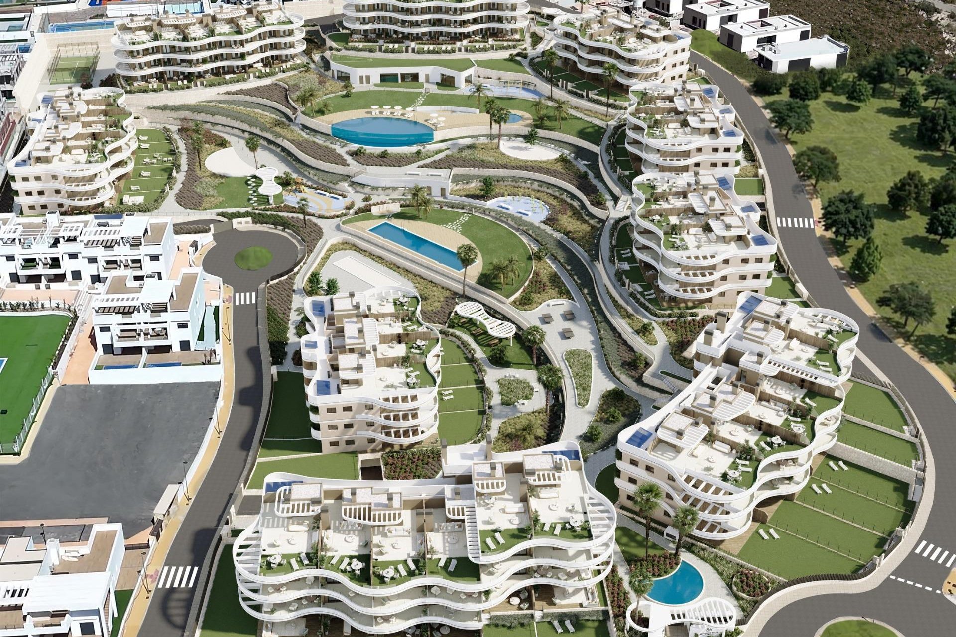New Build - Apartment -
Finestrat - Campana Garden