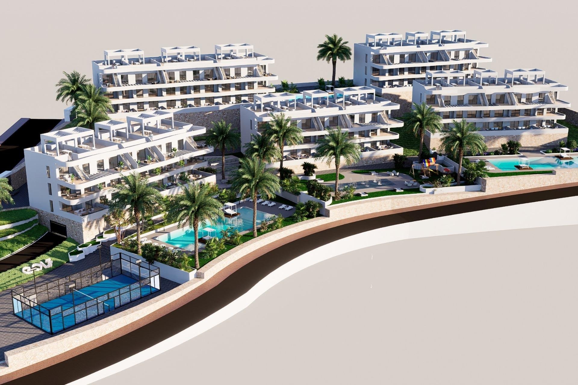 New Build - Apartment -
Finestrat - Puig Campana Golf