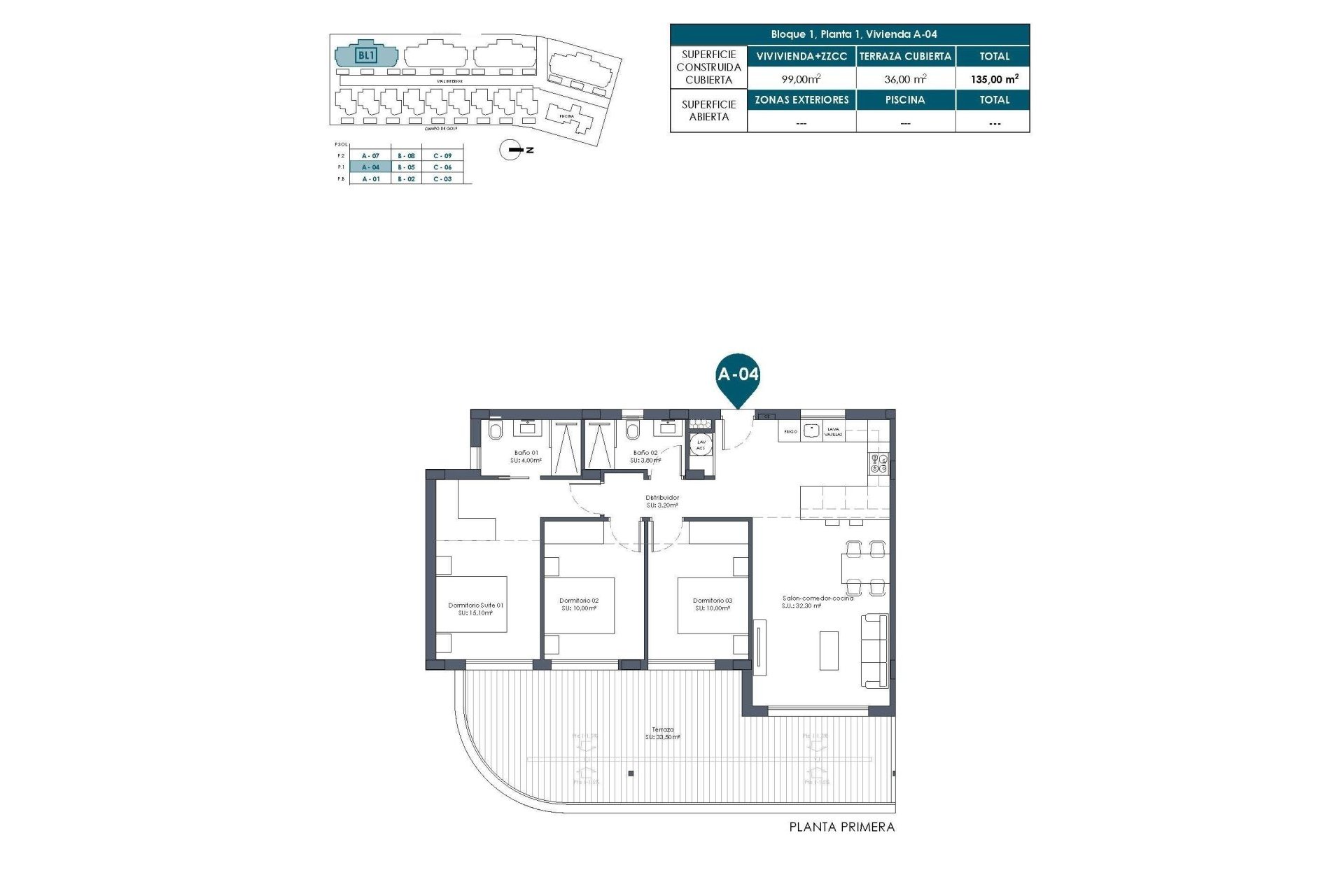 New Build - Apartment -
Los Alcazares - Serena Golf