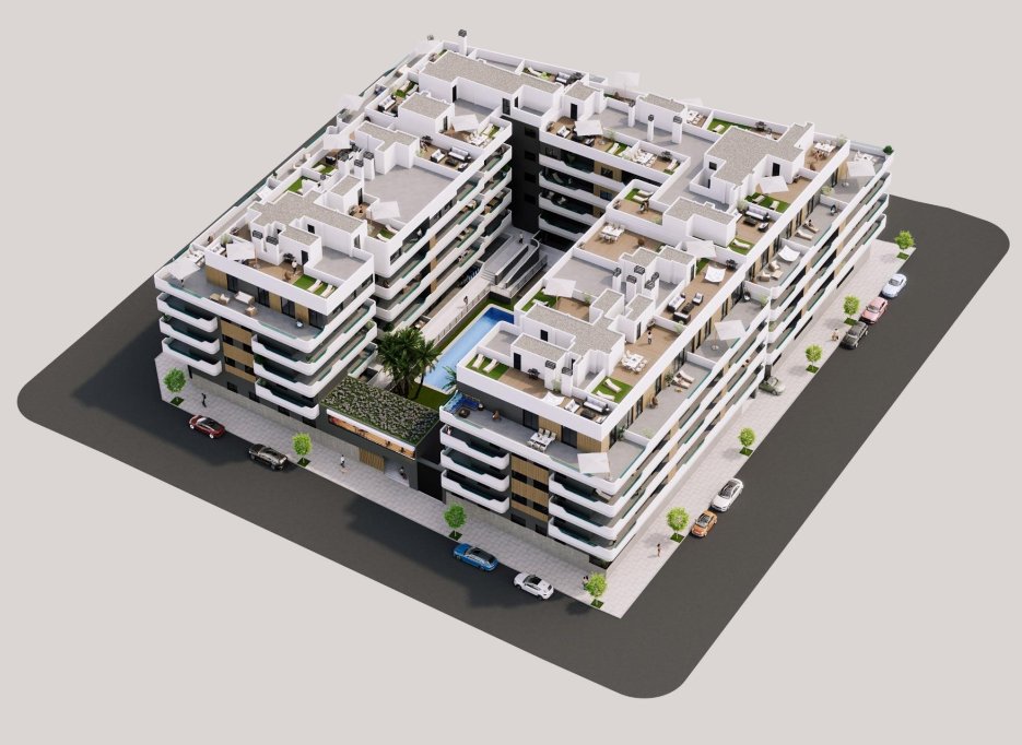 New Build - Apartment -
Santa Pola - Estacion de autobuses