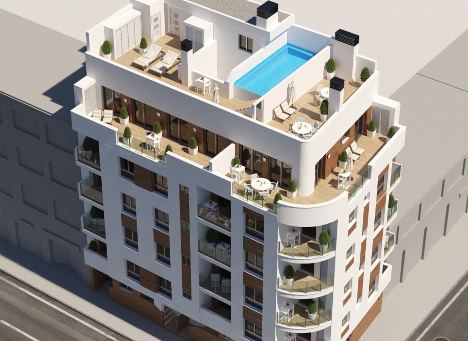 New Build - Apartment -
Torrevieja - Centro