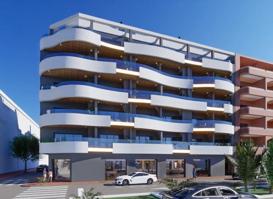 New Build - Apartment -
Torrevieja - Habaneras