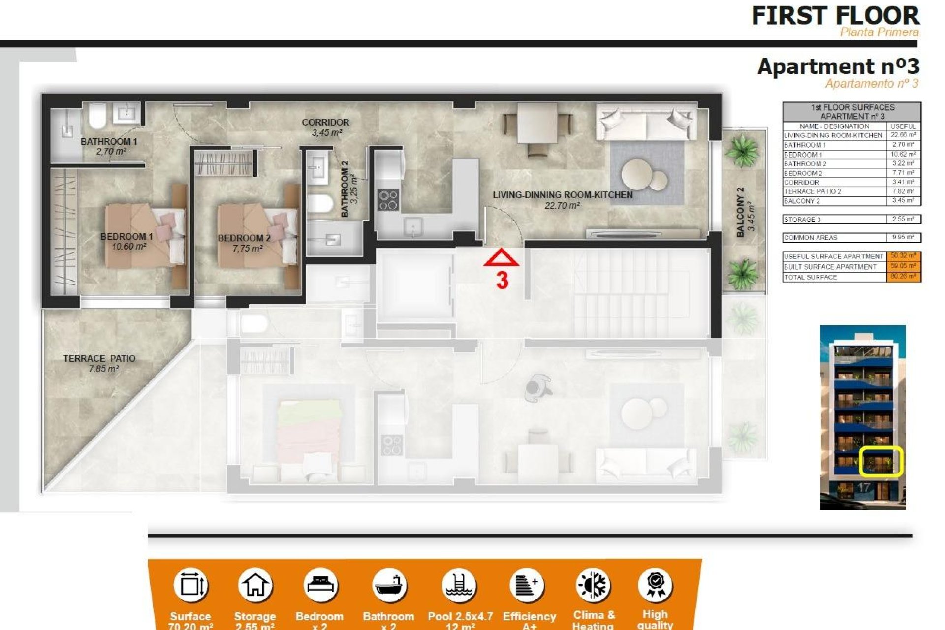 New Build - Apartment -
Torrevieja - Playa del Acequión