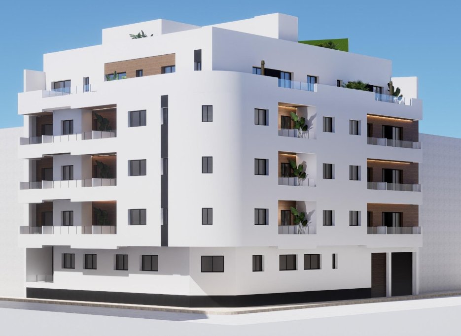 New Build - Apartment -
Torrevieja - pueblo
