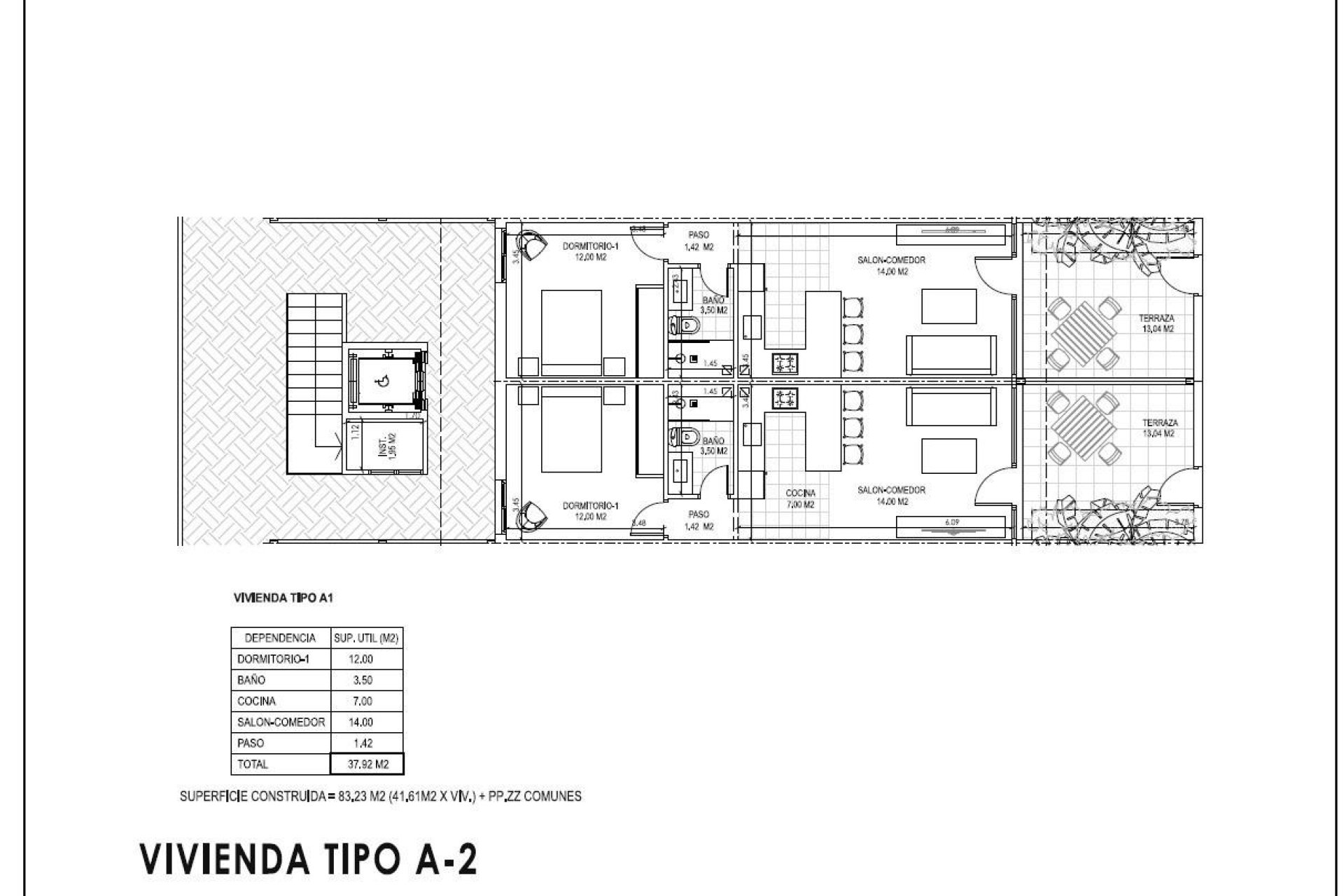 New Build - Apartment -
Vera - Vera Playa