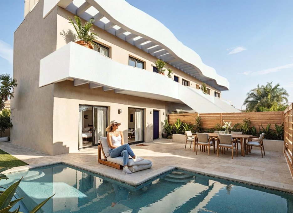 New Build - Bungalow -
Pilar de la Horadada - parques de Andromeda