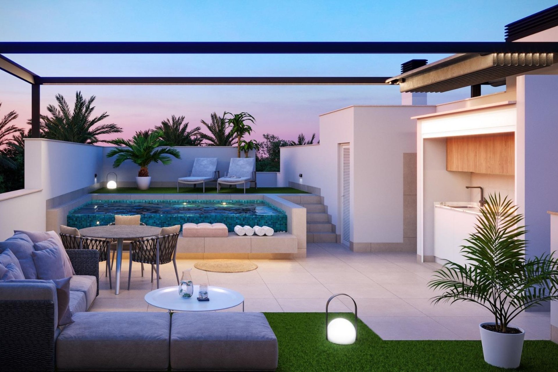 New Build - Bungalow -
Pilar de la Horadada - pueblo
