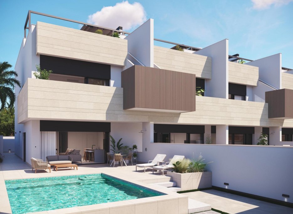 New Build - Bungalow -
Pilar de la Horadada - pueblo