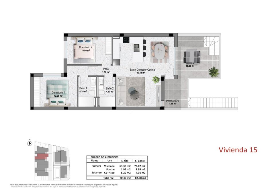 New Build - Bungalow -
Pilar de la Horadada - pueblo