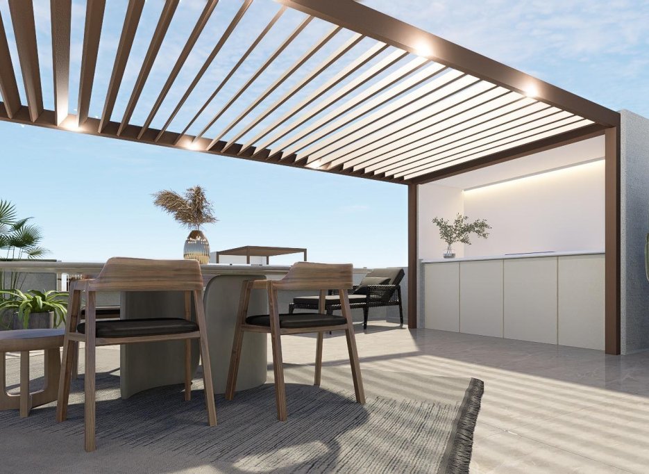 New Build - Bungalow -
Pilar de la Horadada - pueblo