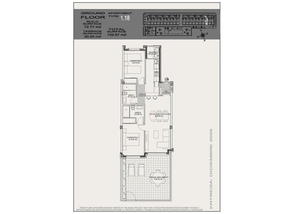 New Build - Bungalow -
Torrevieja - Altos del Sol