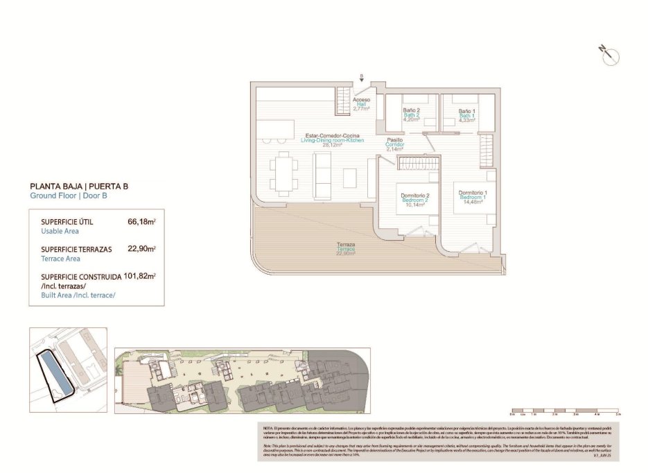 New Build - Ground floor apartment -
Villajoyosa - La Tellerola