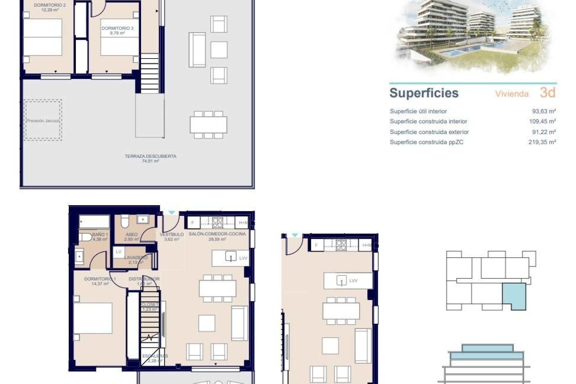 New Build - Penthouse -
Villajoyosa - Playa del Torres