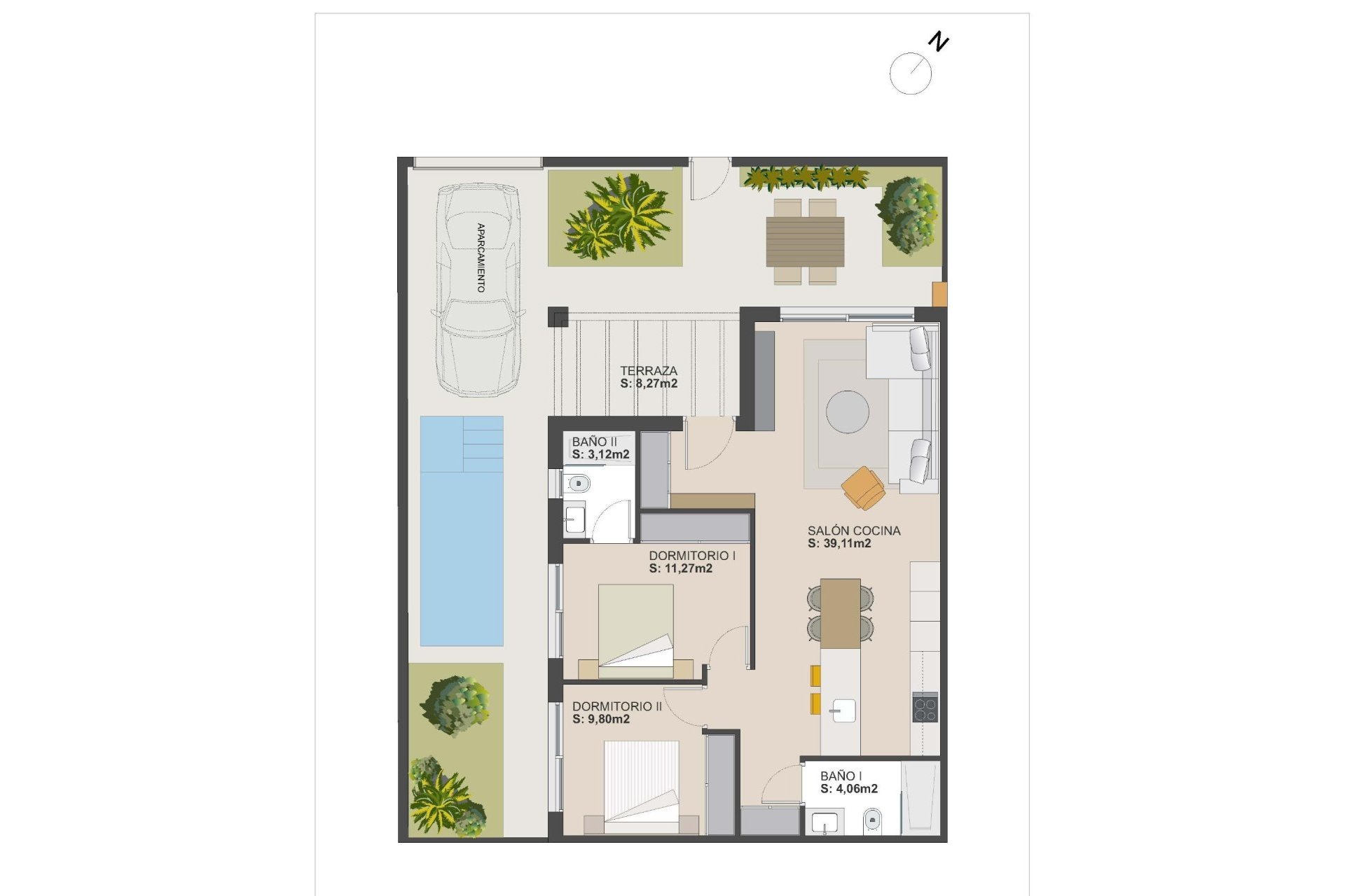 New Build - Quad House -
Torre Pacheco - El Alba