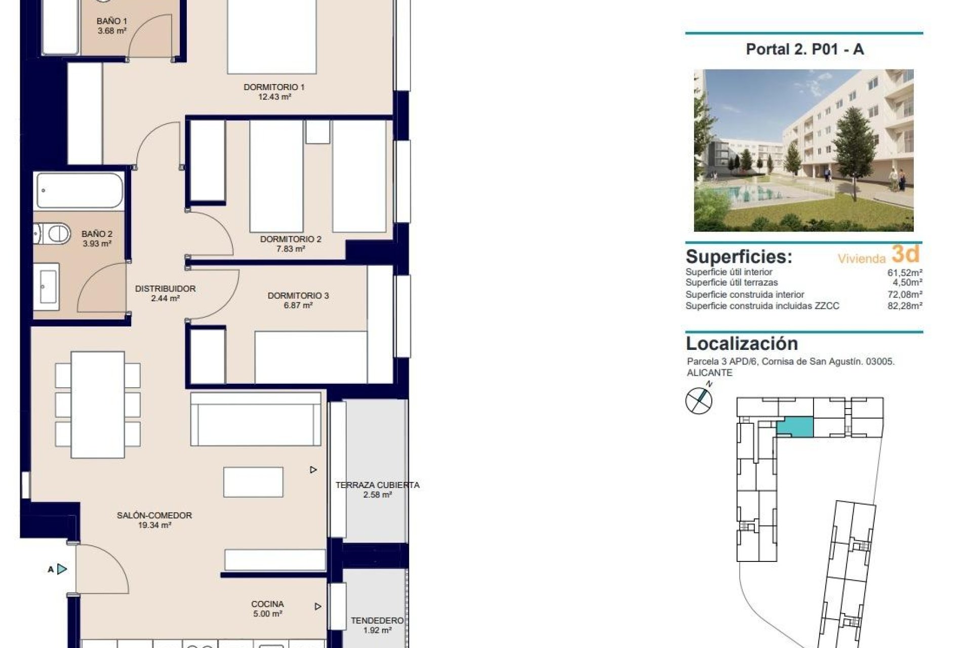 Nowy budynek - Apartment -
Alicante - San Agustín