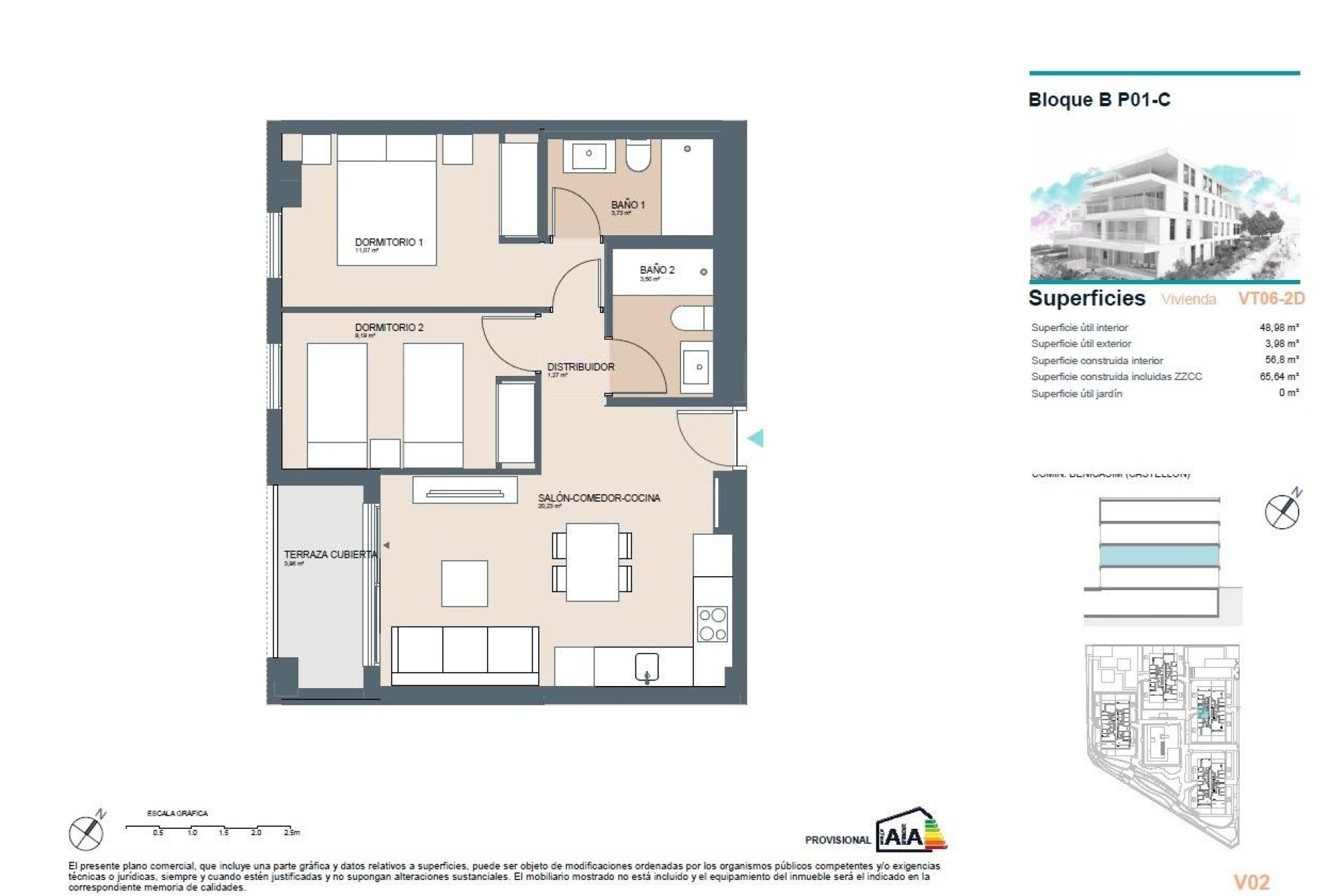 Nowy budynek - Apartment -
Benicassim - Almadraba