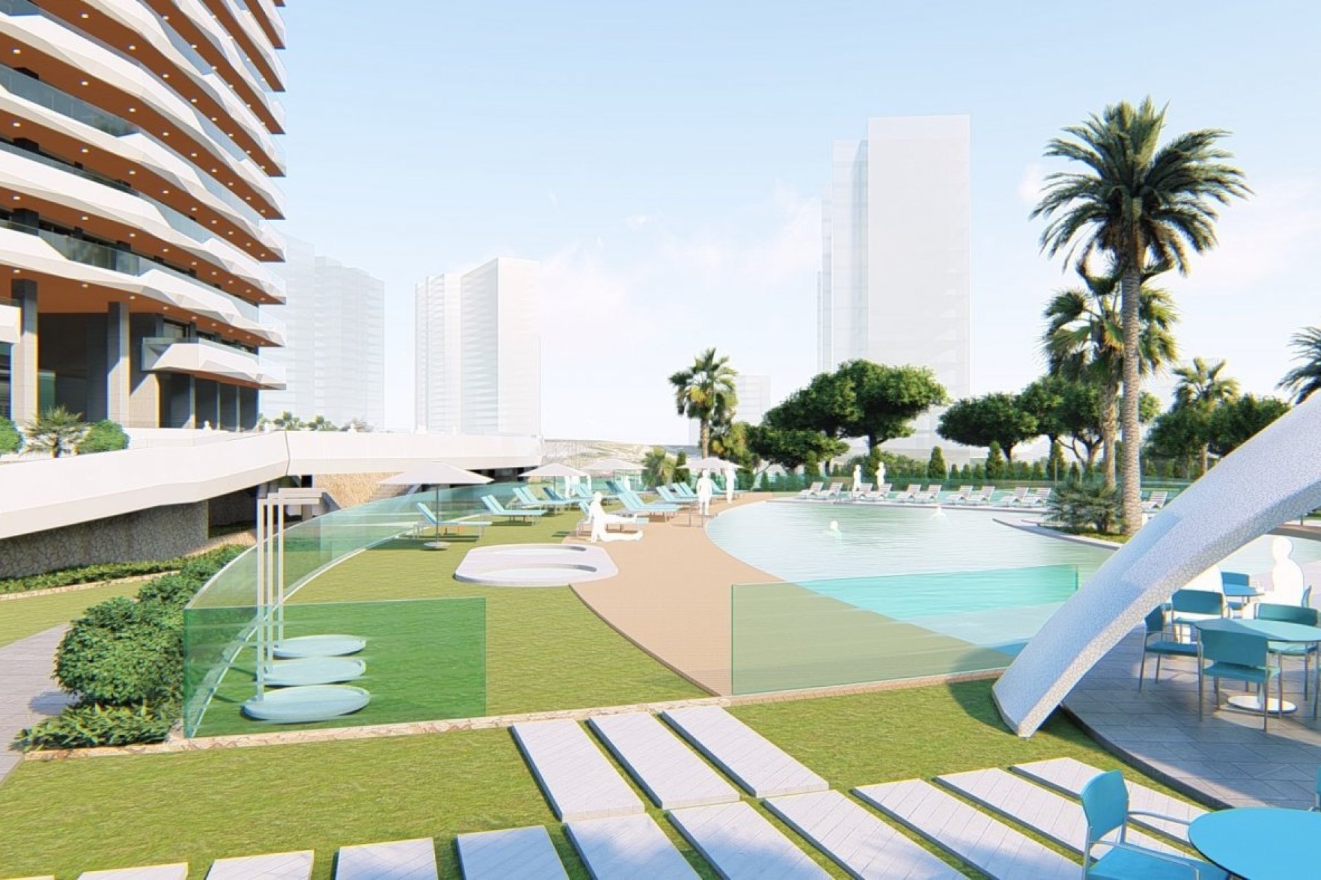 Nowy budynek - Apartment -
Benidorm - Poniente
