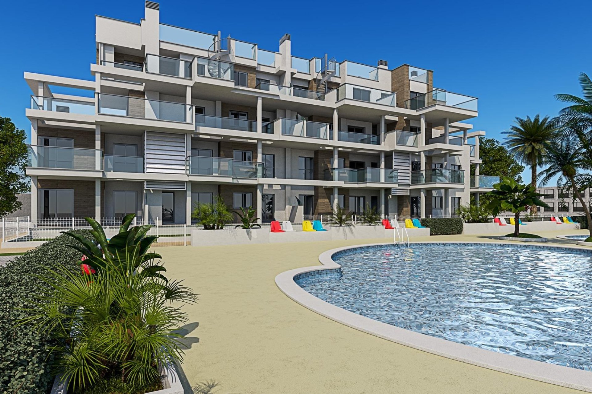 Nowy budynek - Apartment -
Denia - Las Marinas km 2.5