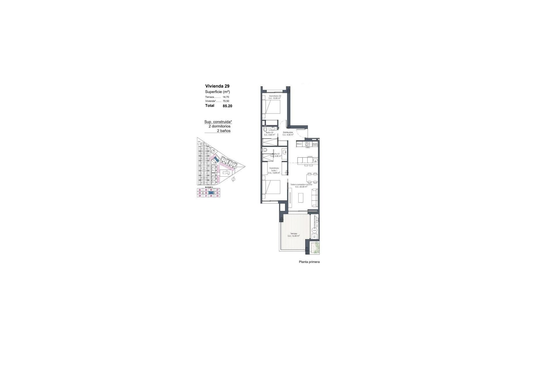 Nowy budynek - Apartment -
Los Alcazares - Serena Golf