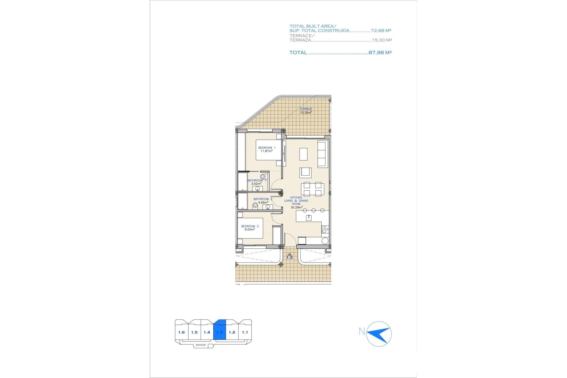 Nowy budynek - Apartment -
Los Alcazares - Serena Golf