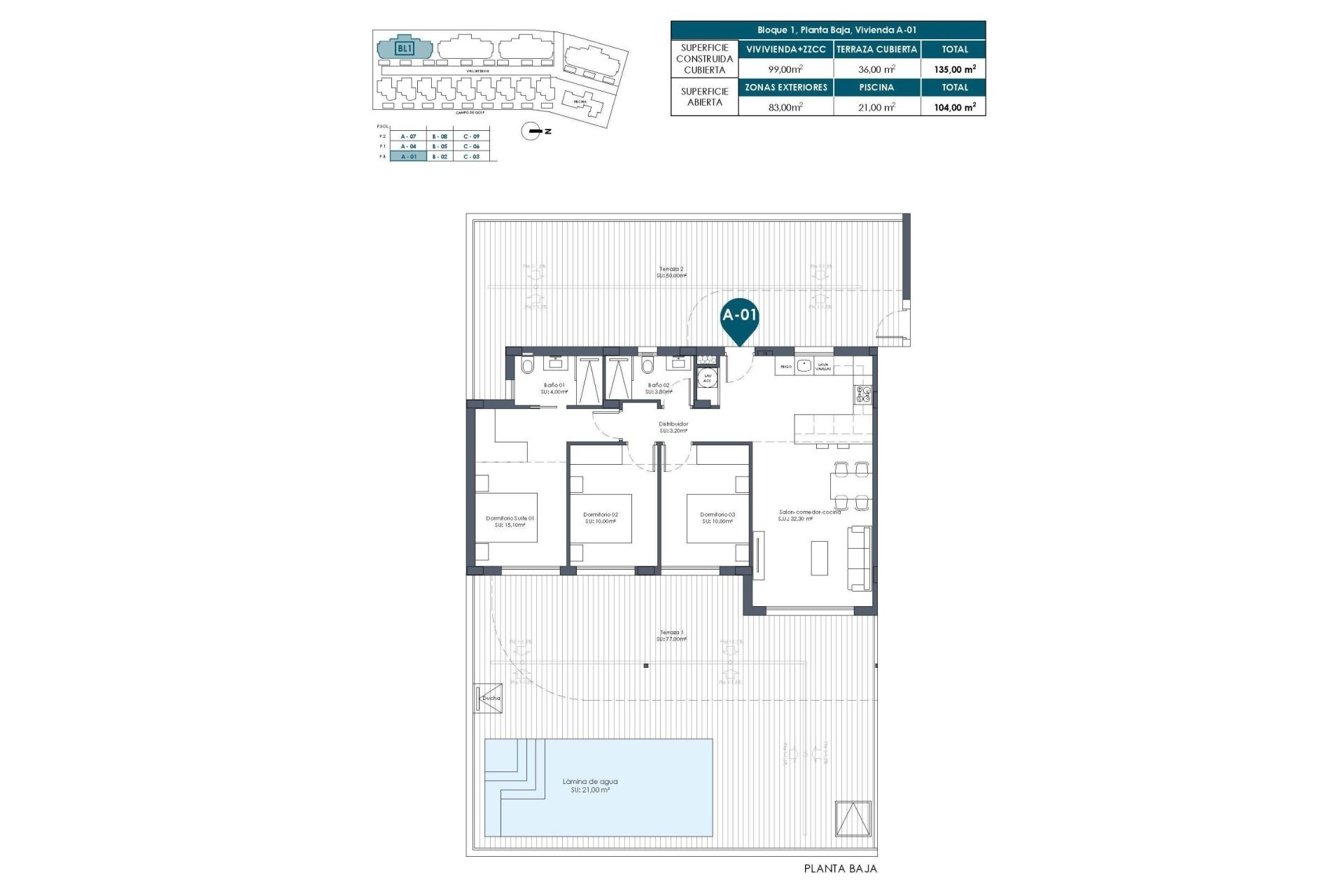 Nowy budynek - Apartment -
Los Alcazares - Serena Golf