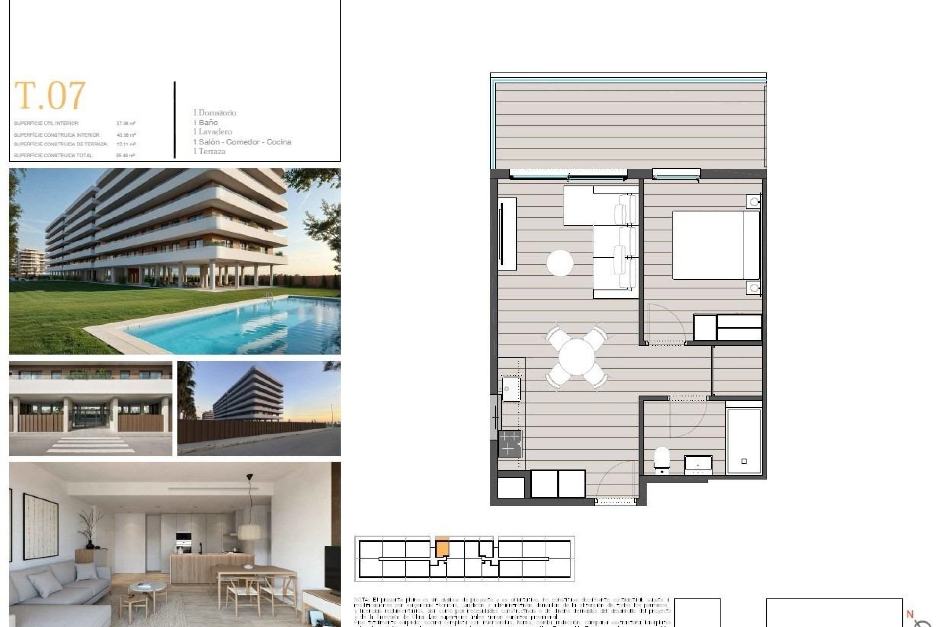 Nowy budynek - Apartment -
Moncofa - Playa de Moncofa