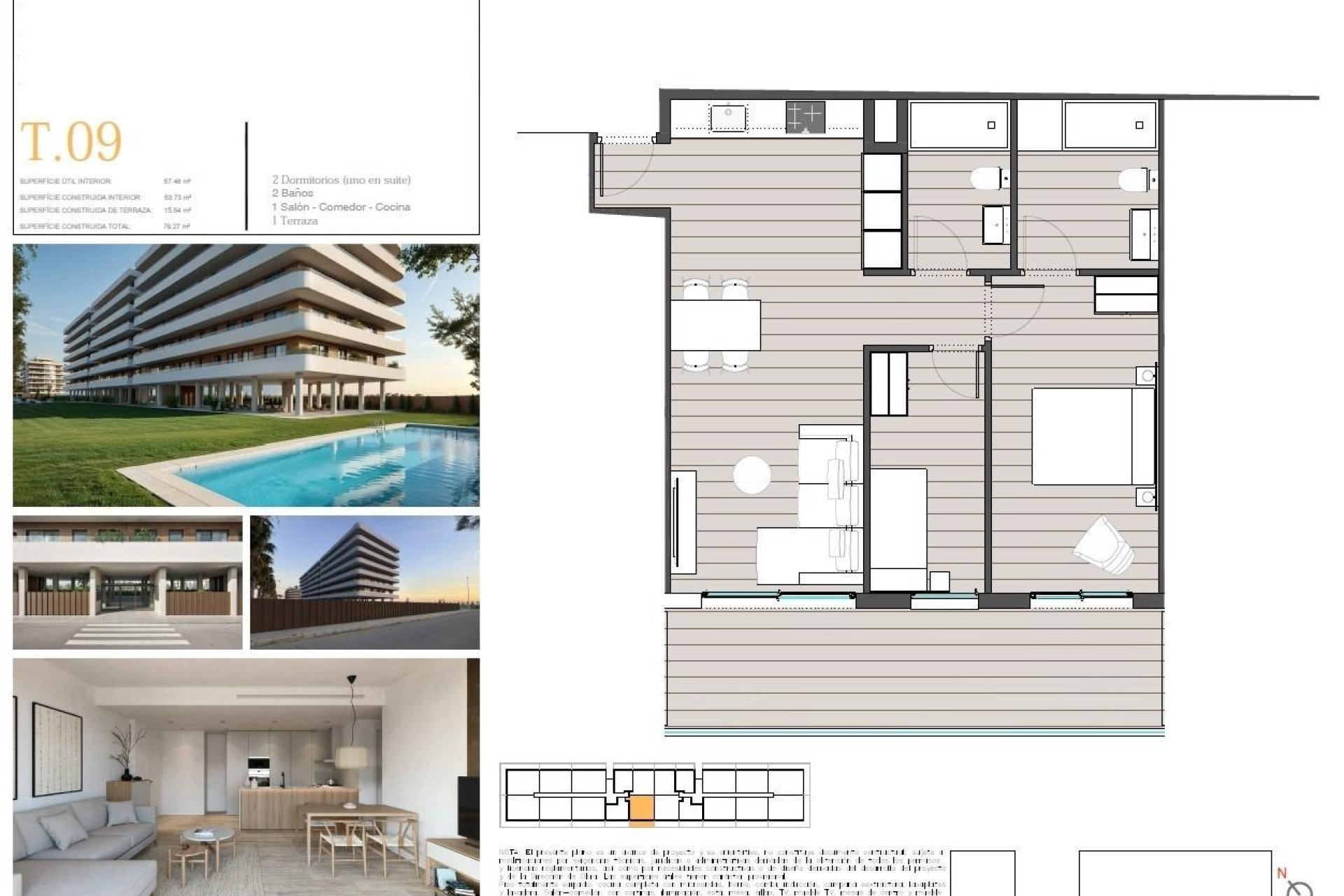 Nowy budynek - Apartment -
Moncofa - Playa de Moncofa