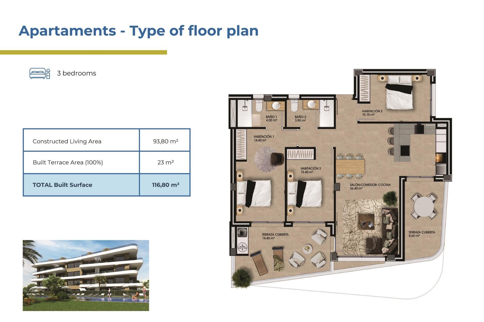 Nowy budynek - Apartment -
Orihuela Costa - La Ciñuelica