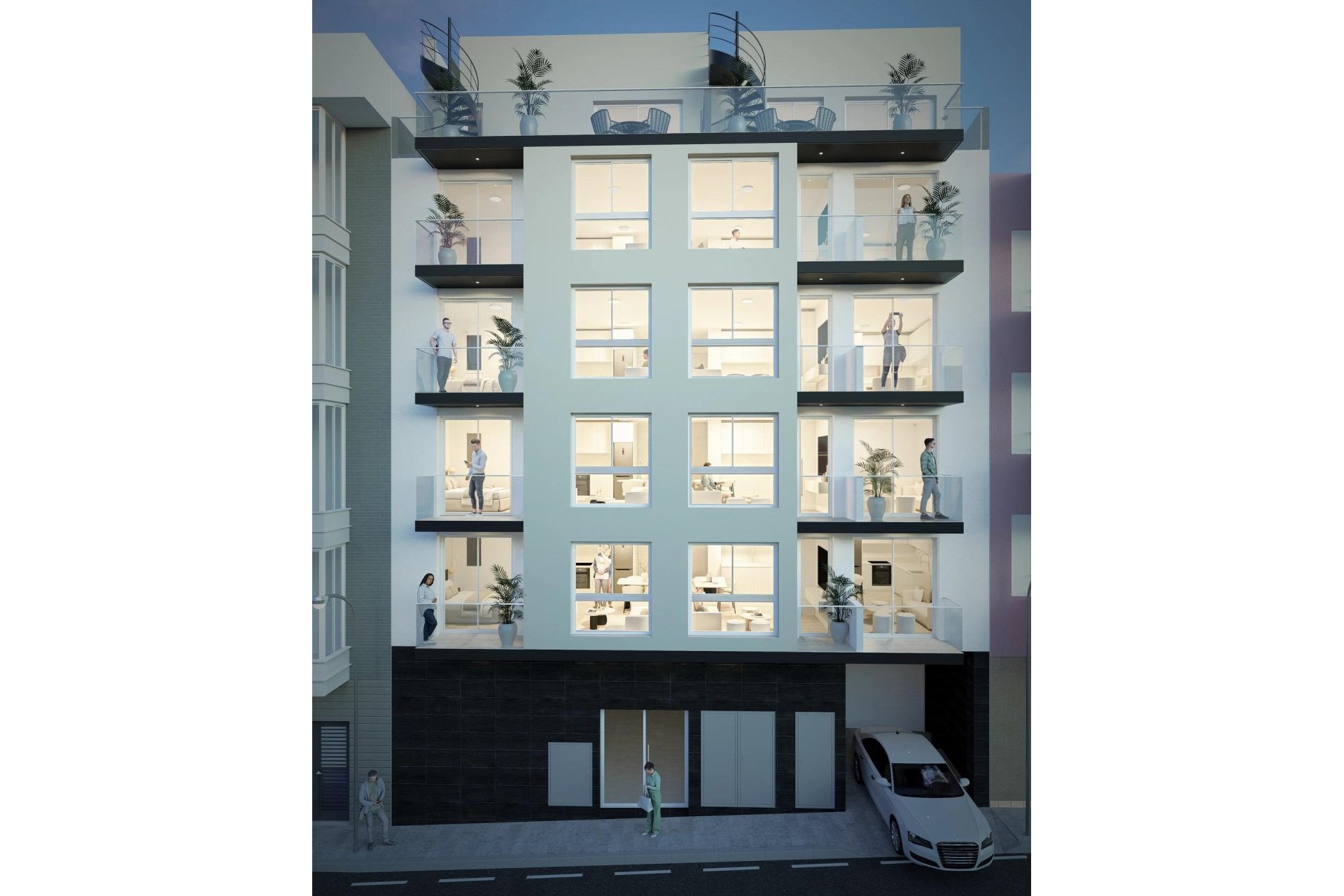 Nowy budynek - Apartment -
Torrevieja - Centro