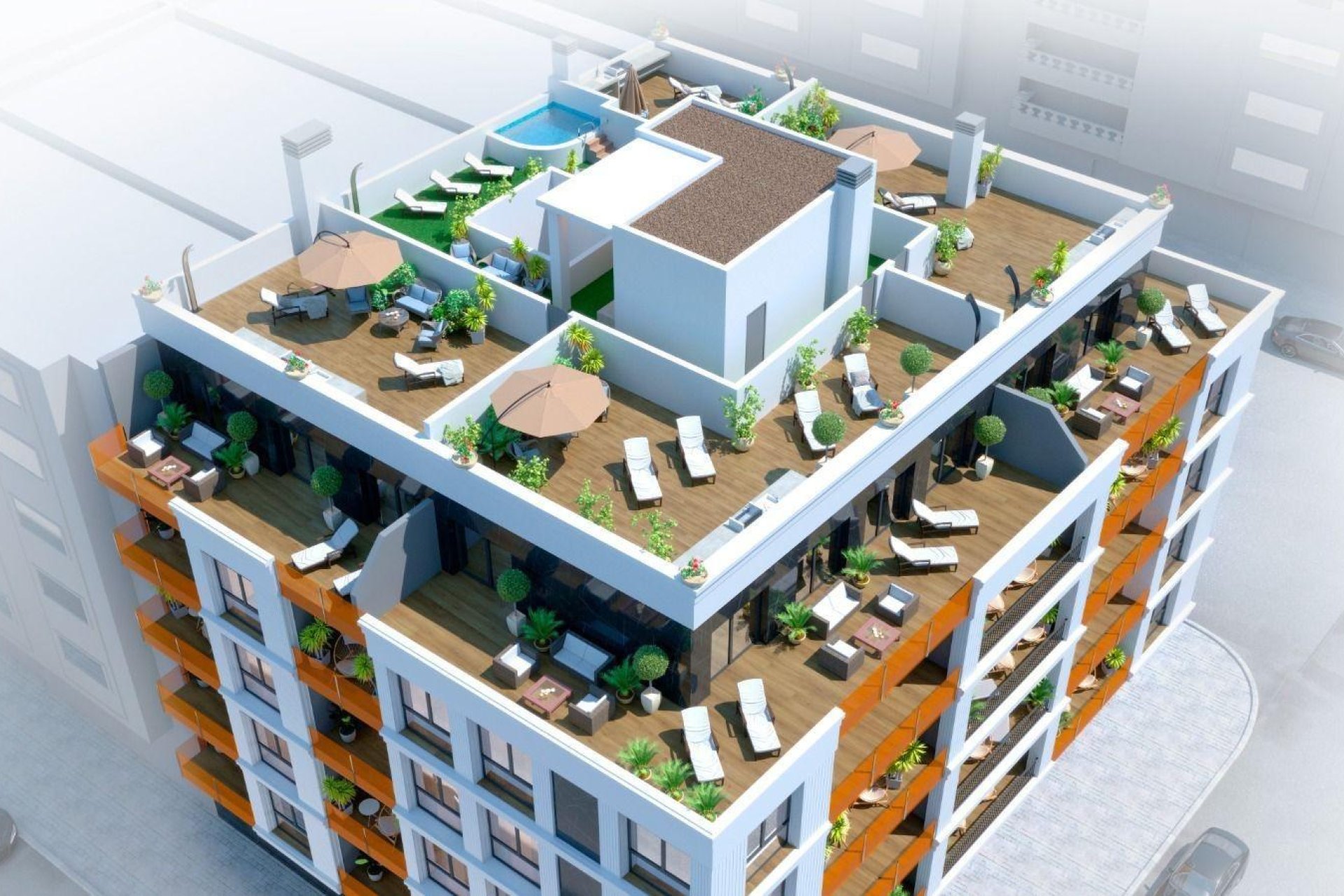 Nowy budynek - Apartment -
Torrevieja - Parque de las Naciones