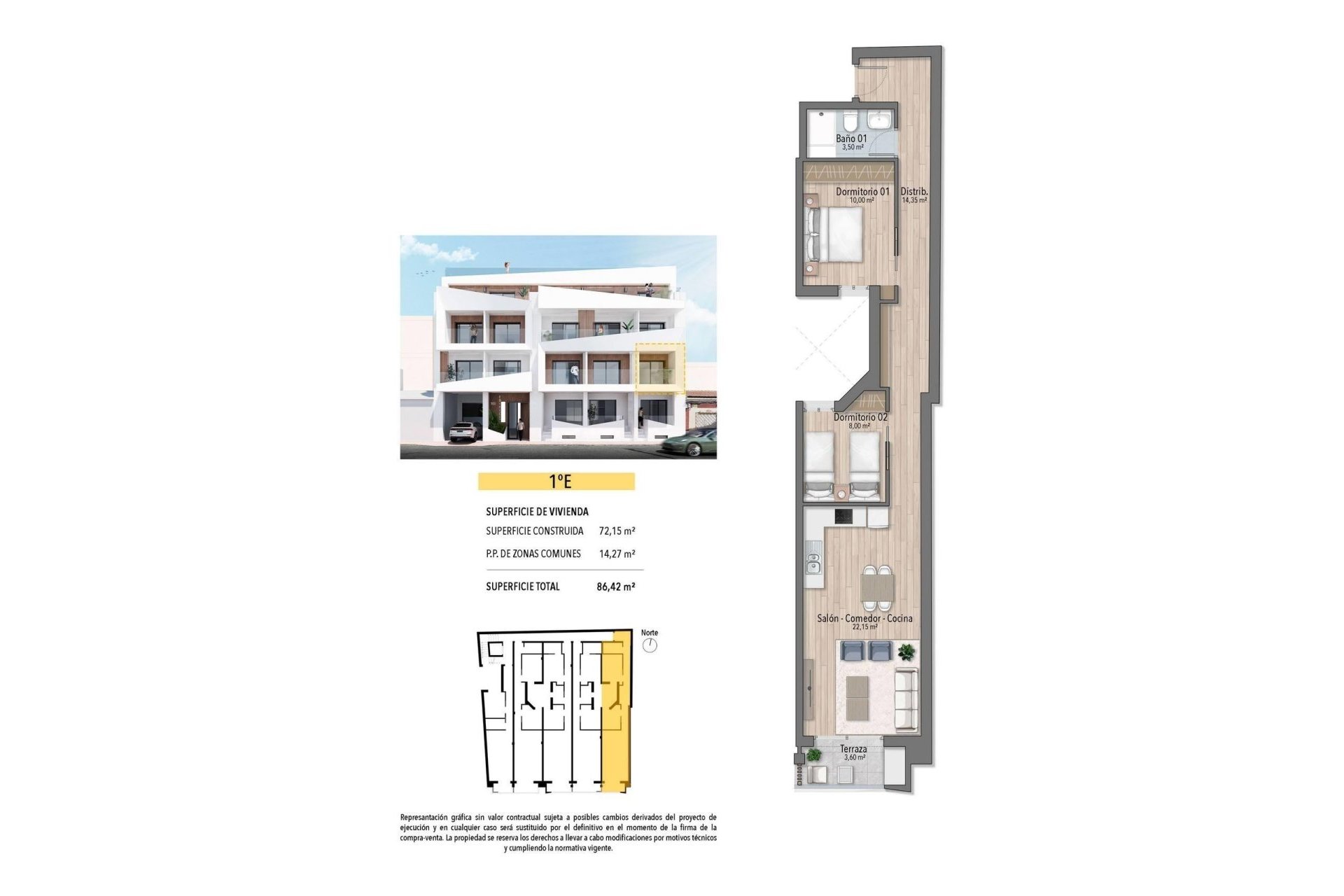 Nowy budynek - Apartment -
Torrevieja - Playa de El Cura