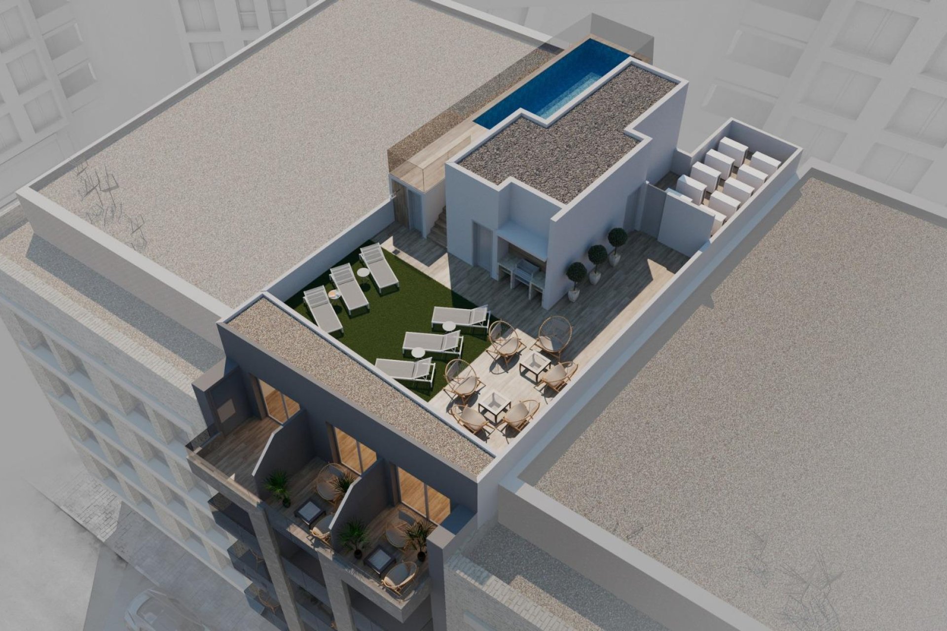 Nowy budynek - Apartment -
Torrevieja - Playa de los Locos