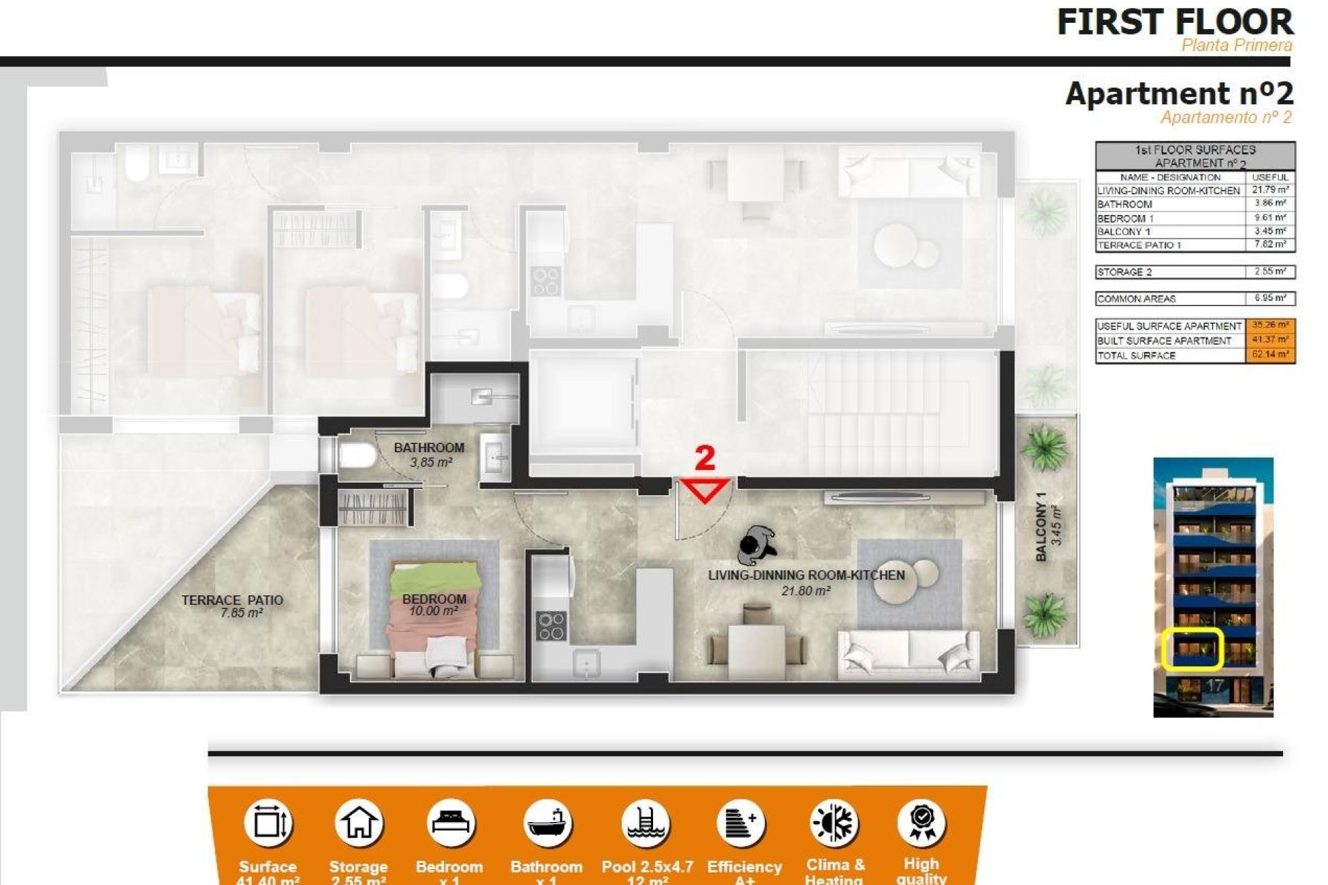 Nowy budynek - Apartment -
Torrevieja - Playa del Acequión