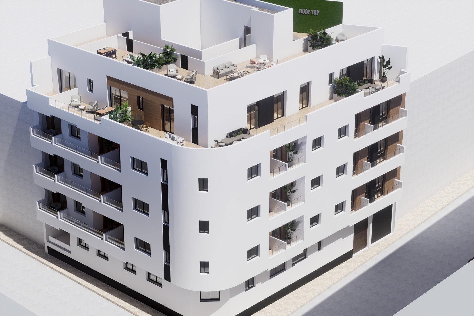 Nowy budynek - Apartment -
Torrevieja - pueblo