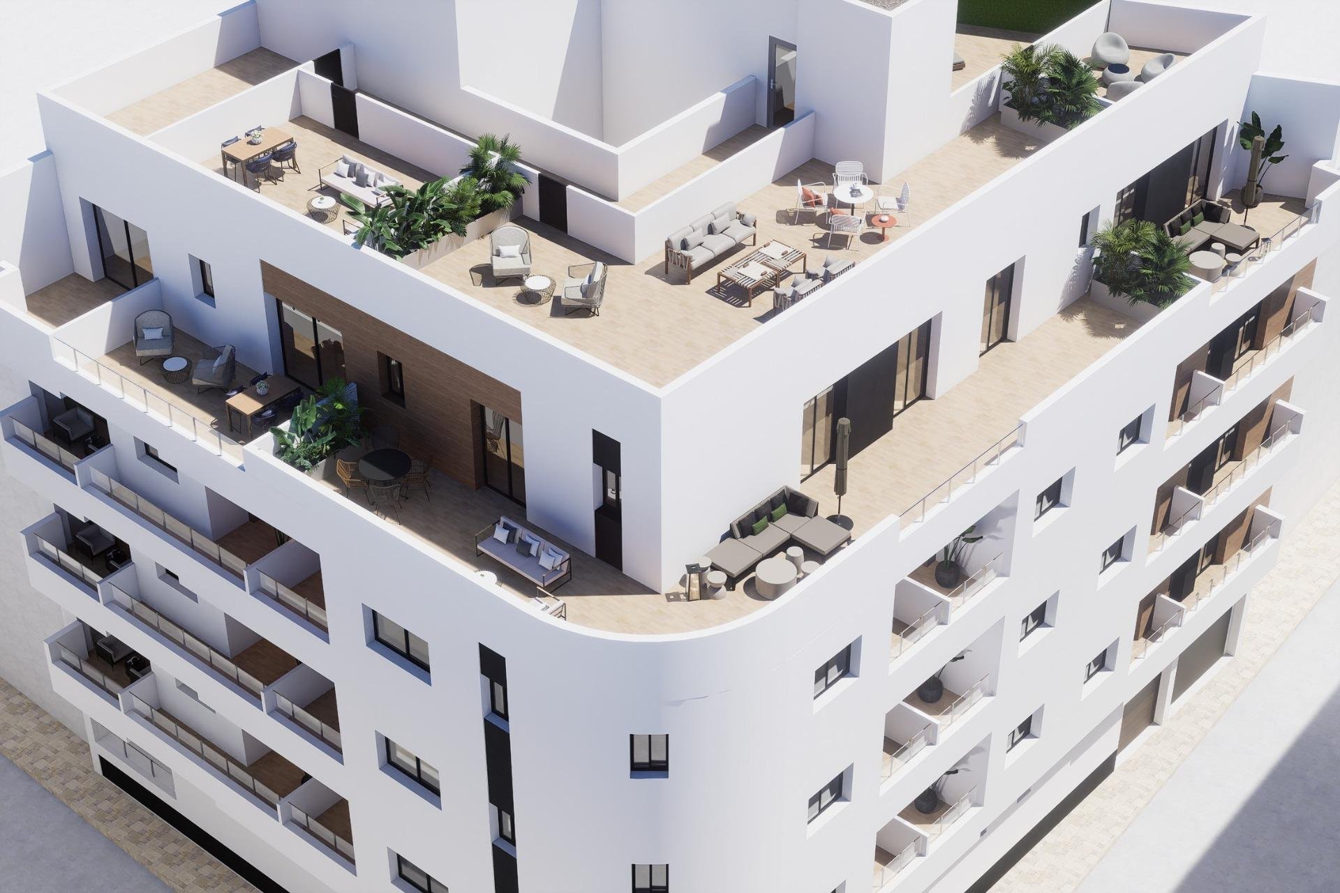 Nowy budynek - Apartment -
Torrevieja - pueblo