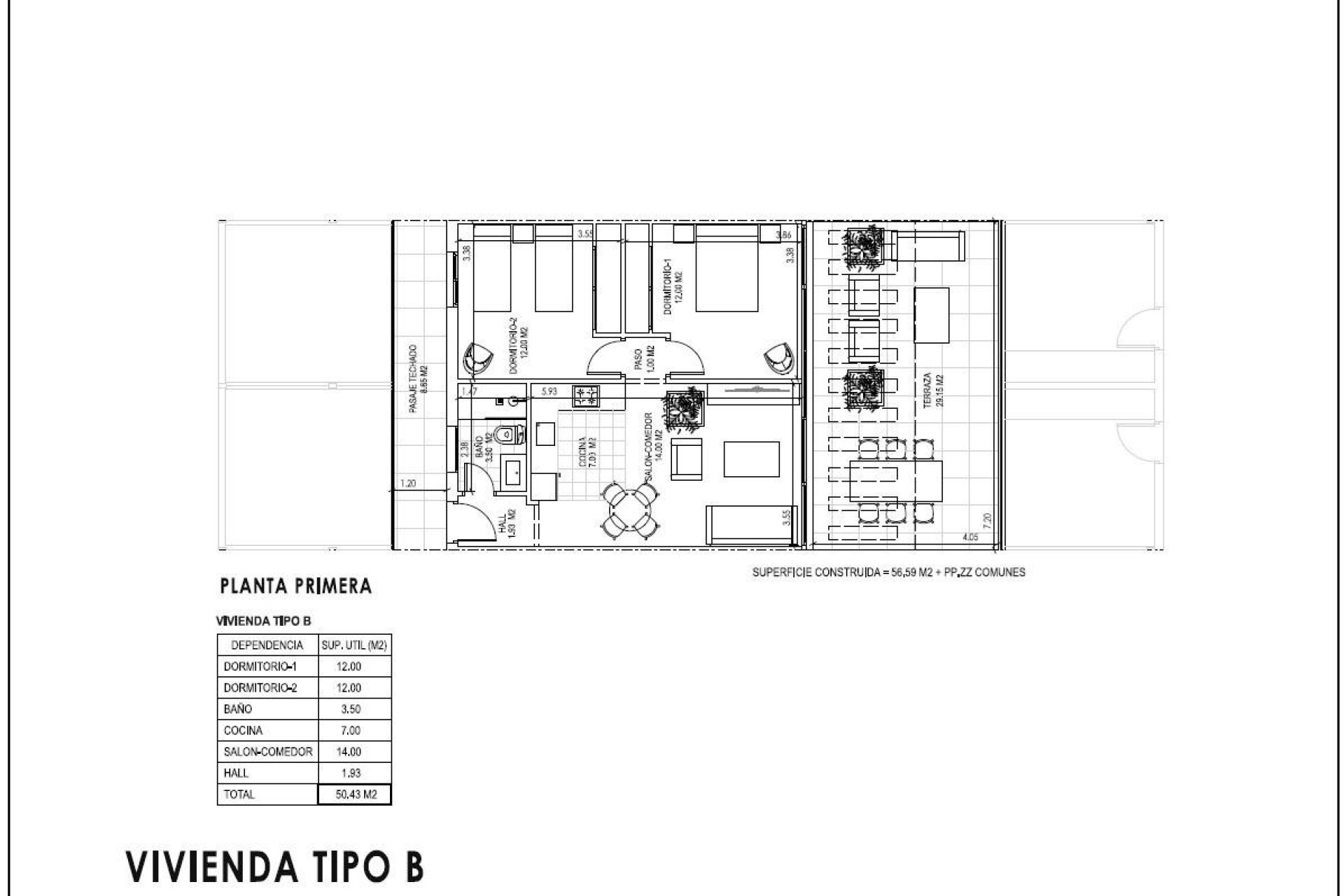 Nowy budynek - Apartment -
Vera - Vera Playa
