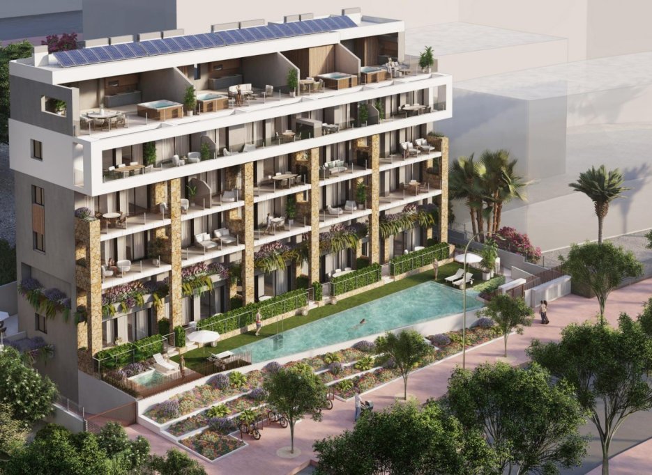 Nowy budynek - Apartment -
Villajoyosa - Puntes del Moro