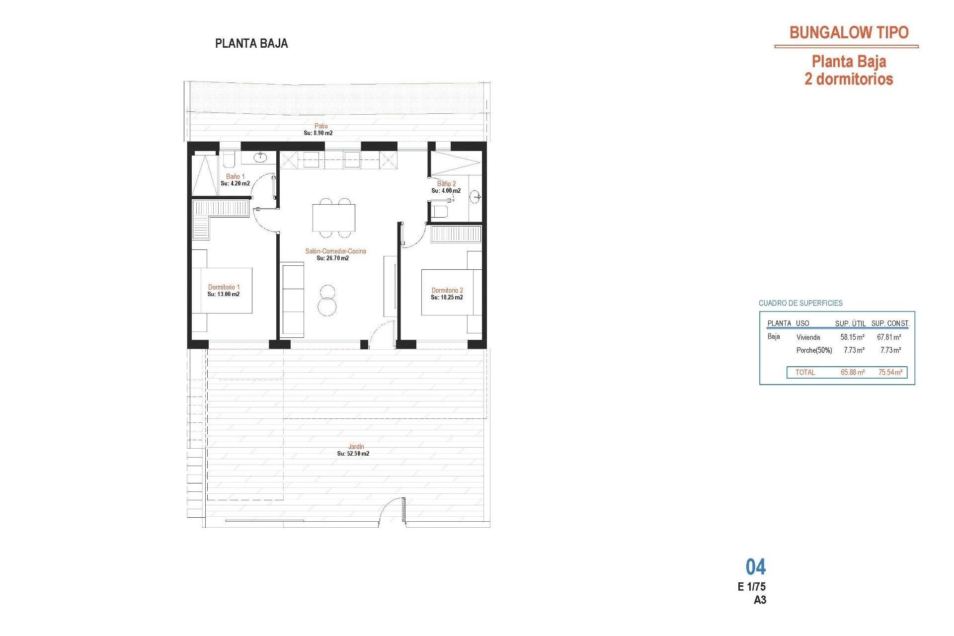 Nowy budynek - Bungalowy -
Alhama De Murcia - Condado De Alhama