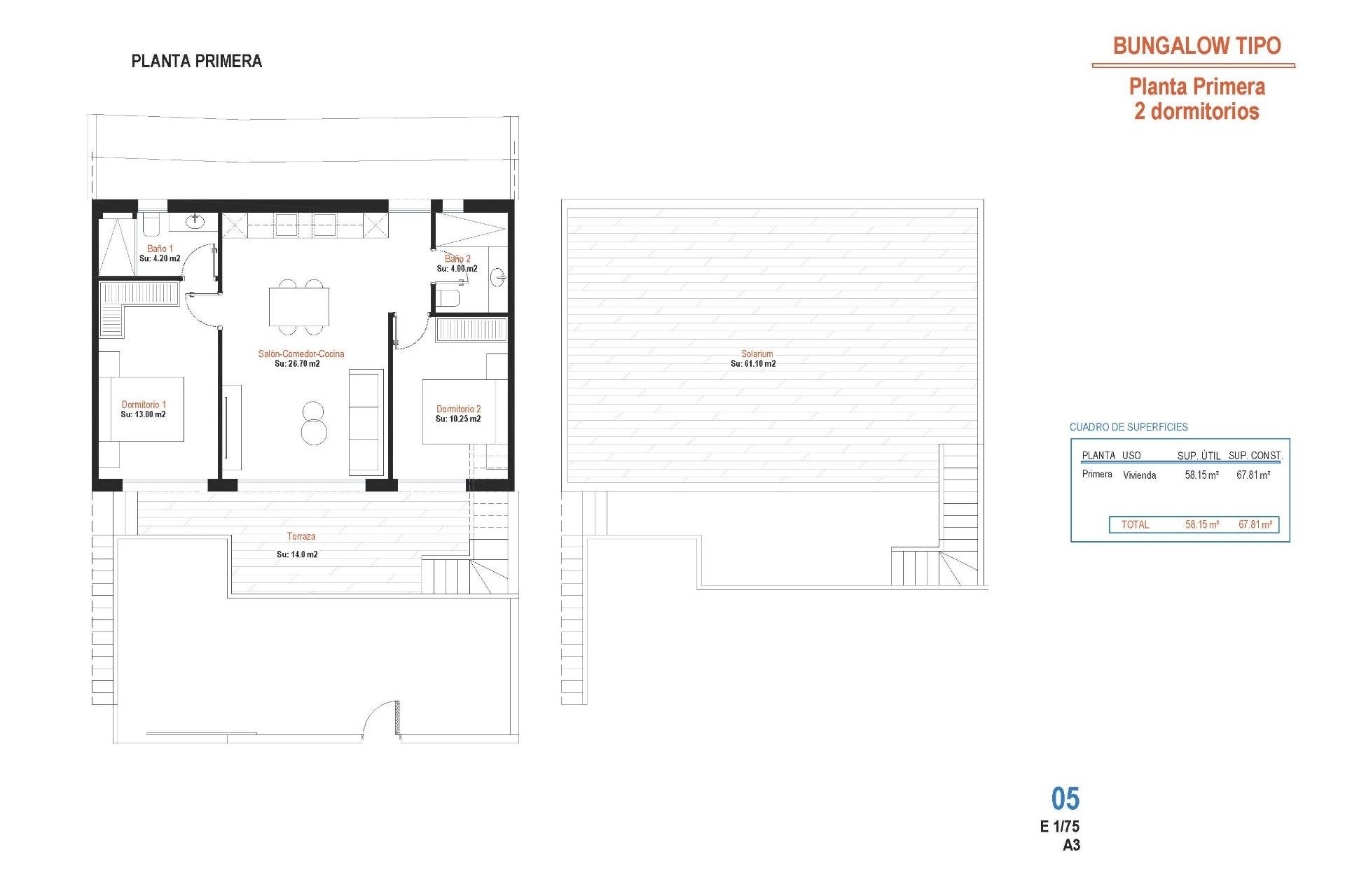 Nowy budynek - Bungalowy -
Alhama De Murcia - Condado De Alhama