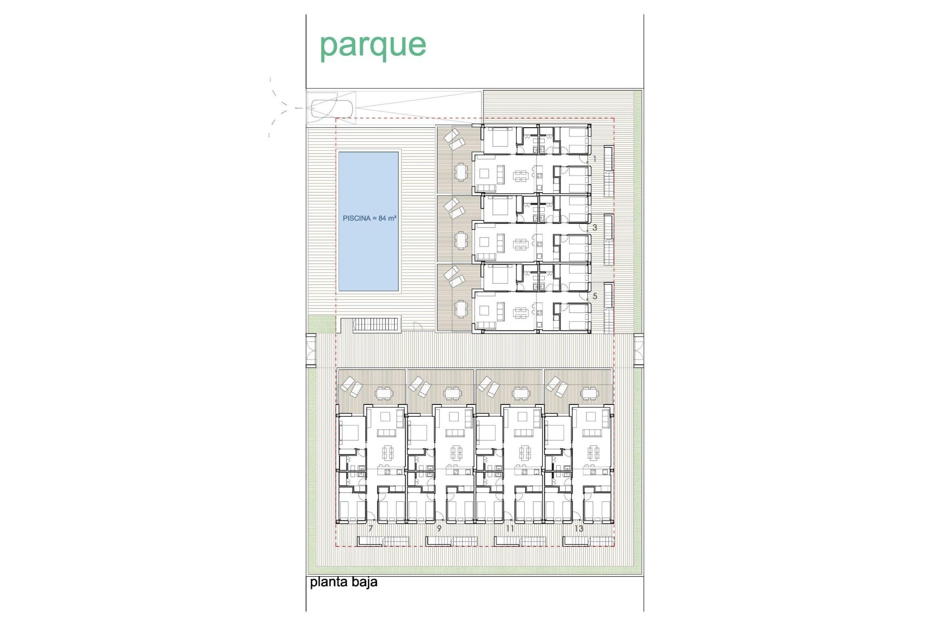 Nowy budynek - Bungalowy -
Bigastro - Loma Alta