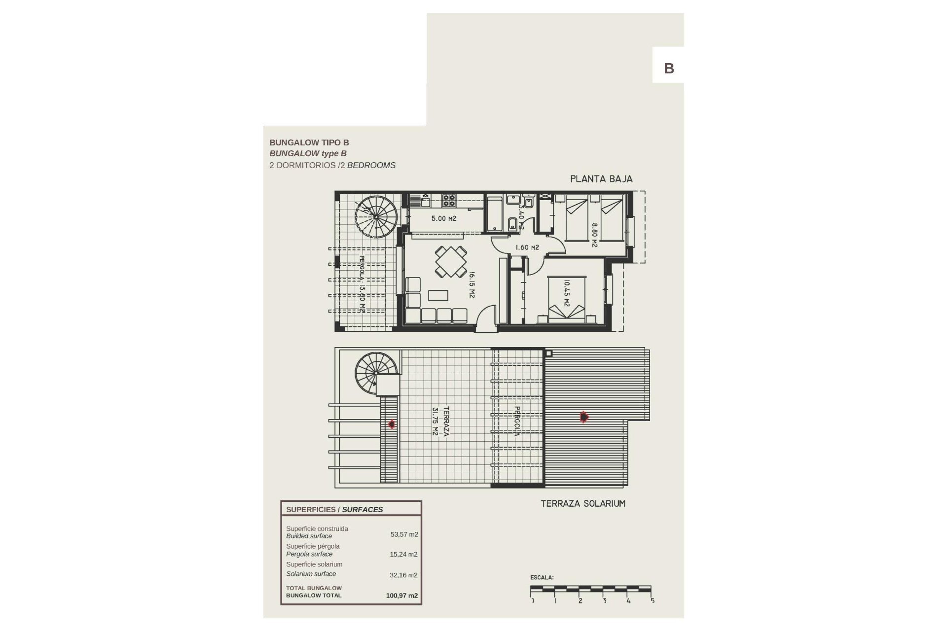 Nowy budynek - Bungalowy -
Calpe - Gran Sol