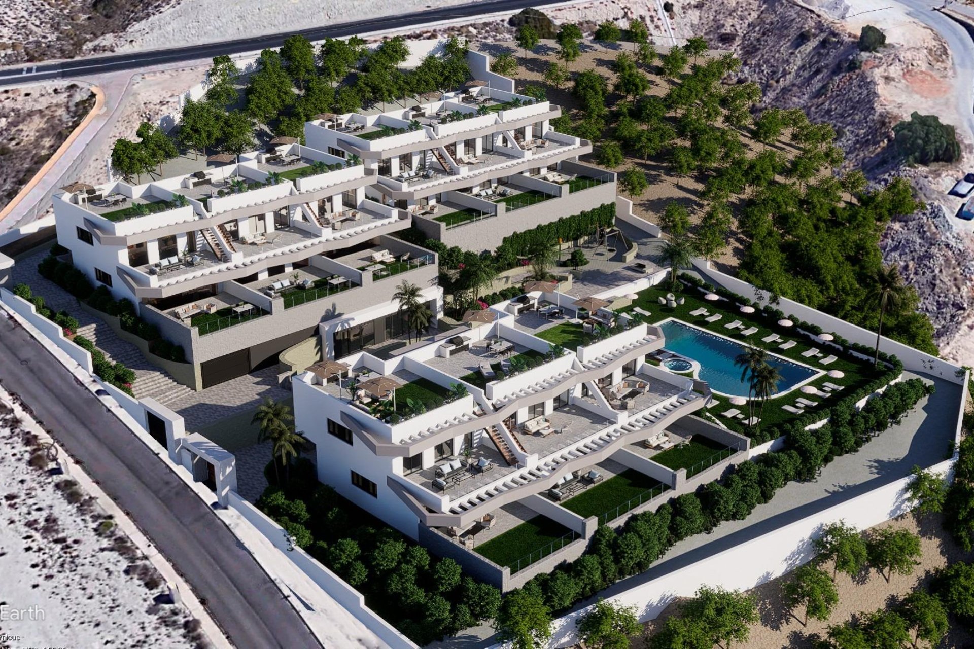 Nowy budynek - Bungalowy -
Finestrat - Balcón De Finestrat