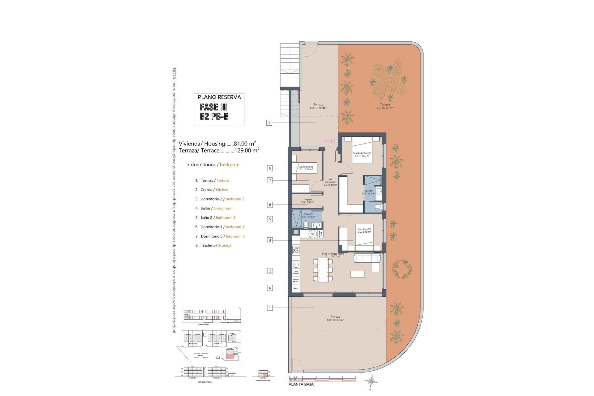 Nowy budynek - Bungalowy -
Los Alcazares - La Serena Golf