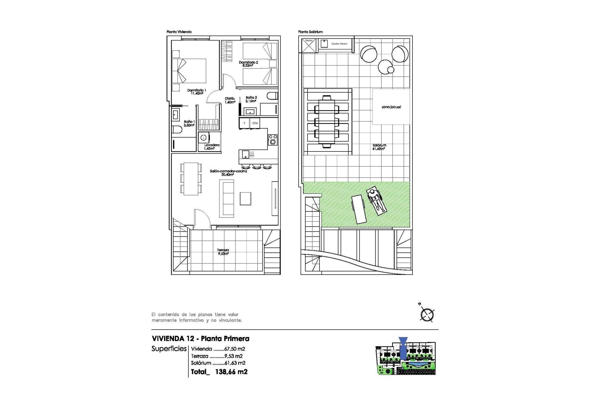 Nowy budynek - Bungalowy -
Pilar de la Horadada - Parque Ramon eugenio Escudero