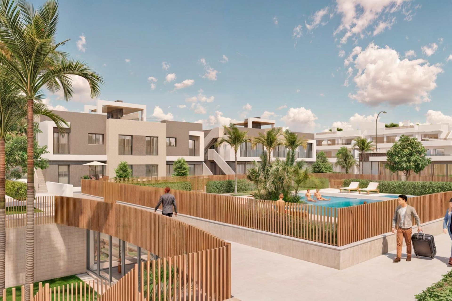 Nowy budynek - Bungalowy -
Pilar de la Horadada - Playa de las Higuericas