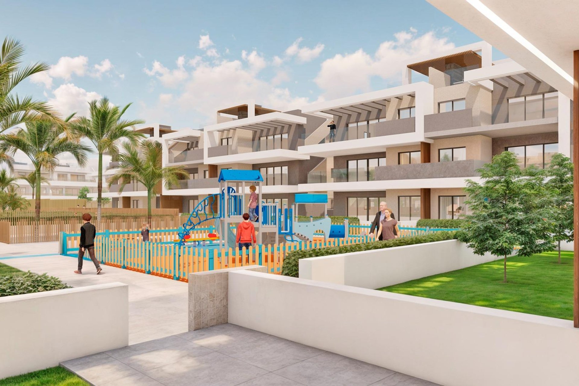 Nowy budynek - Bungalowy -
Pilar de la Horadada - Playa de las Higuericas