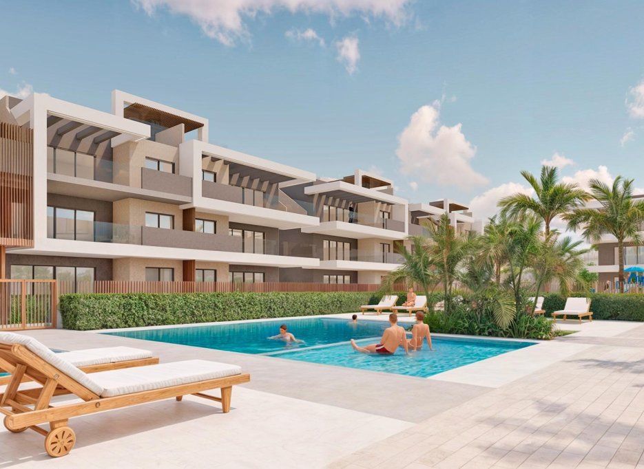 Nowy budynek - Bungalowy -
Pilar de la Horadada - Playa de las Higuericas