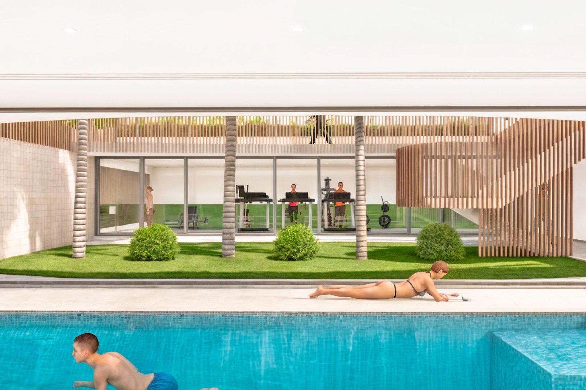 Nowy budynek - Bungalowy -
Pilar de la Horadada - Playa de las Higuericas