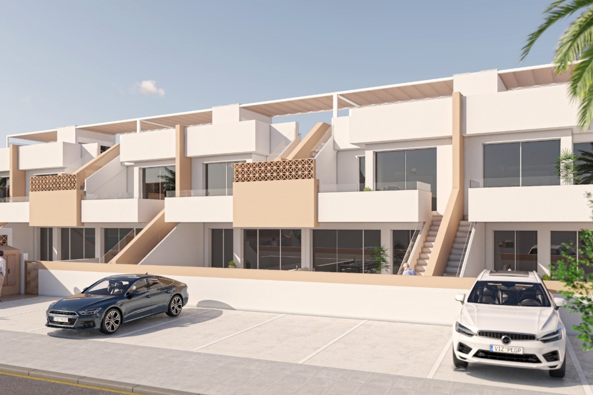 Nowy budynek - Bungalowy -
Pilar de la Horadada - pueblo